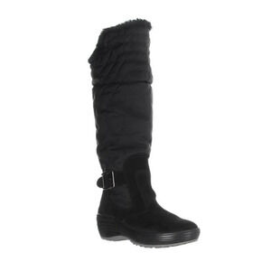 Pajar Canada Women Maddy Waterproof Black Suede Boots Size 36 / 5.5 NWT